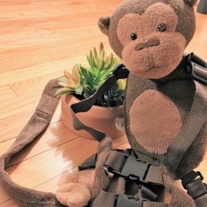 Kid's Monkey Backpack with Leash